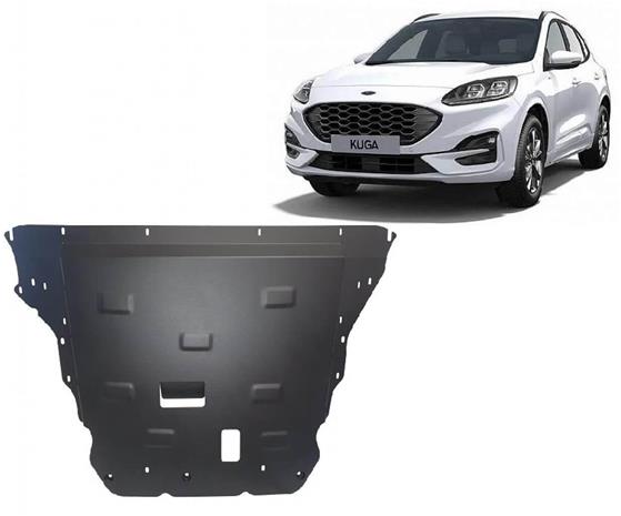 Pohjapanssari moottorille Ford Kuga (2019?), terästä
