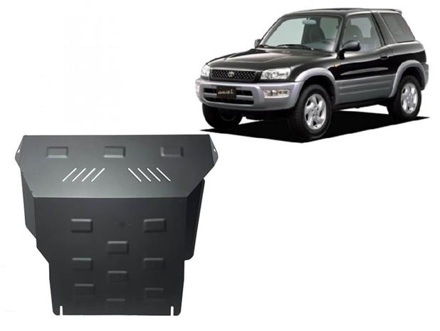 Pohjapanssari moottorille Toyota RAV 4 (1994-2000), terästä