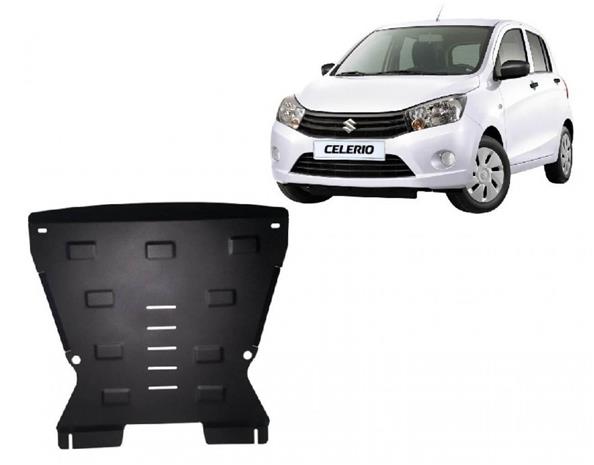 Pohjapanssari moottorille Suzuki Celerio (2014?), terästä