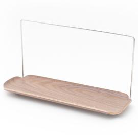 Bosign - Leaf Tiskiharjateline 33x11,5 cm Pähkinäpuu