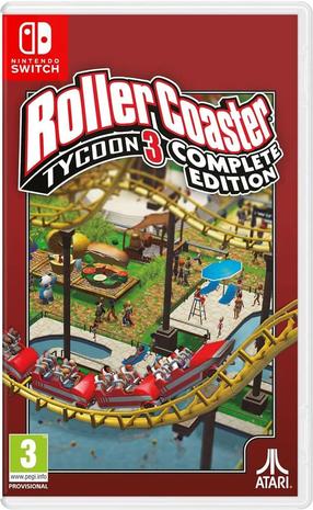 RollerCoaster Tycoon 3: Complete Edition, Nintendo Switch -peli