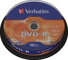 DVD+R-aihio (4,7 Gt), 10 kpl