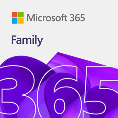 Microsoft Office 365 Family - 1 vuosi / 6 laitetta - Monikielinen - ESD - sähköinen lisenssi