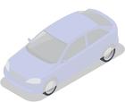 Auton kokopeite Renault Zoe hatchback (2012-2023), Silvertop