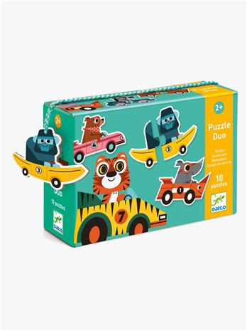 Djeco Duo Palapeli Kilpa-auto 20