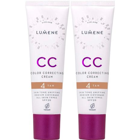 Lumene Bundle CC Color Correcting Cream SPF20 Tan x 2 – kuva 1/1