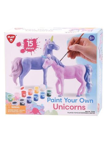 Playgo Paint your own Unicorns - 15pcs. – kuva 1/2