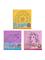 Grafix Paint by Number Glitter Canvas 9 pcs. – kuva 1