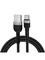 Wozinsky WNBAC2 USB-A / USB-C 2.4A 2m Cable - Black – kuva 1