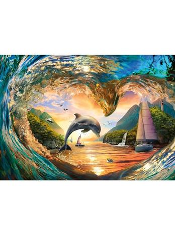 Ravensburger Dolphin's Heart Leap (1000) – kuva 1/8