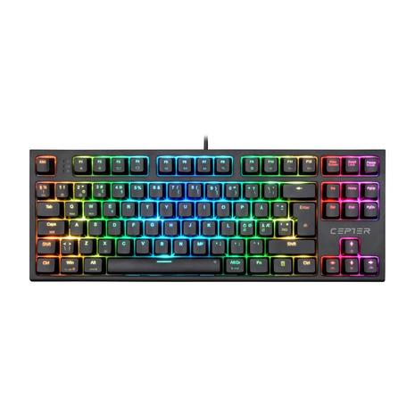 Cepter Zeta TKL RGB, pelinäppäimistö