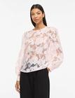 Vila Vibillie O-Neck L/S Top - Blue - 44