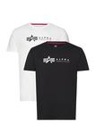 Alpha Industries Alpha Industries Alpha Label T-Shirt 2 Pack - Multi/patterned - XXL