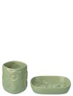 Marimekko Home Unikko Bathroom Set - Green - ONE SIZE