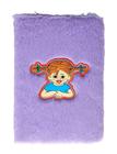 Joker Fluffy Notebook Pippi Toys Creativity Drawing & Crafts Drawing Calendars & Notebooks Purple Joker