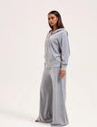 Juicy Couture Yuka Wide Leg Trackpant Bottoms Sweatpants Grey Juicy Couture
