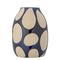 Bloomingville - Bashir Vase - Blue - Stoneware – kuva 2