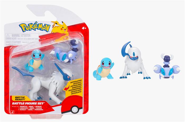 Pokémon Battle Figuurisetti 3-pack
