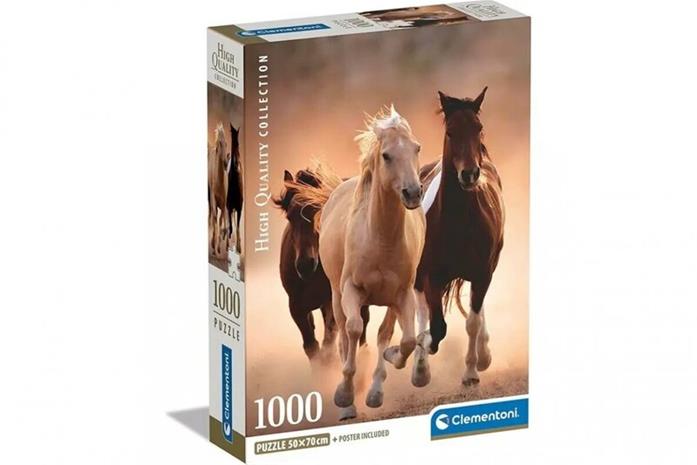 Clementoni Running Horses (1000)