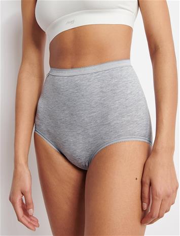 sloggi Sloggi Basic+ Maxi C3P Lingerie Panties High Waisted Panties Multi/patterned Sloggi