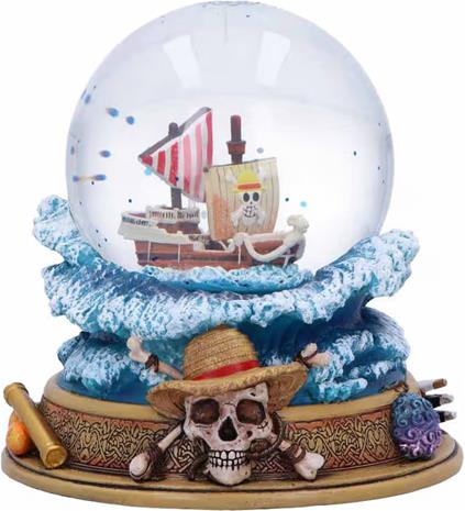 One Piece Going Merry Snow Globe – kuva 1/4