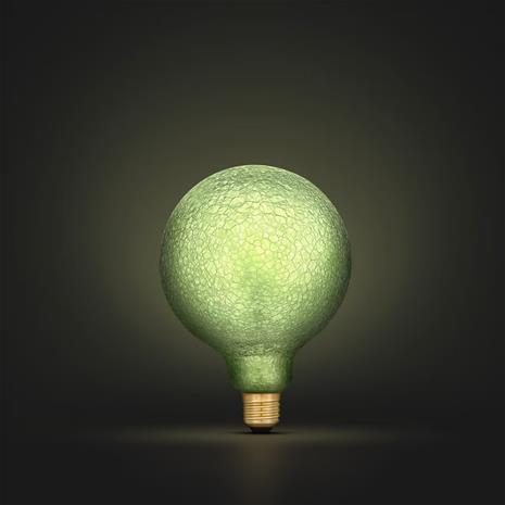 Himmennettävä LED-lamppu E27 krakeloitu 125 mm – kuva 5/8