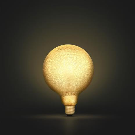 Himmennettävä LED-lamppu E27 krakeloitu 125 mm – kuva 6/8