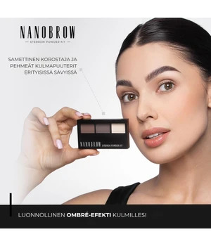 Nanobrow Eyebrow Powder Kit – Dark