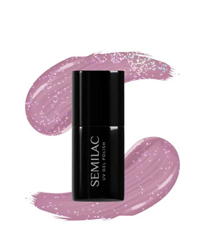 SEMILAC UV Gel Polish 321 Shimmer Dust Pink