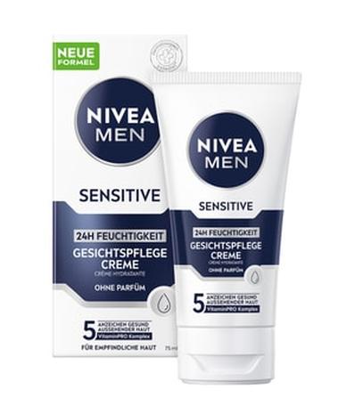 NIVEA MEN Sensitive Kasvovoide 75 ml – kuva 1/8