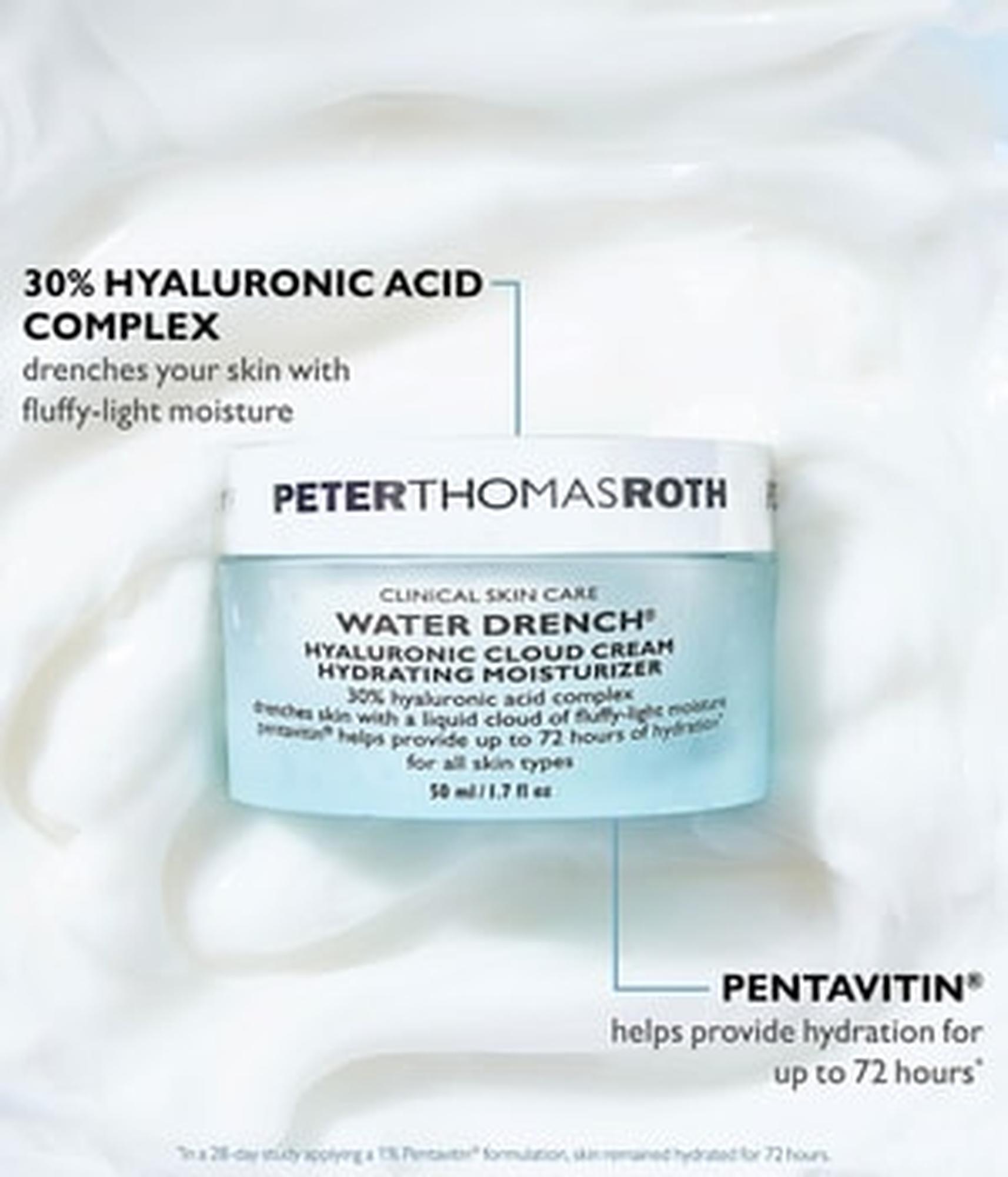 Peter Thomas Roth Water Drench Hyaluronic Cloud Cream Hydrating Moisturizer Kasvovoide 20 ml