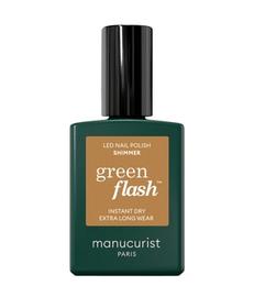 manucurist Green Flash Geelilakka 15 ml Shimmer