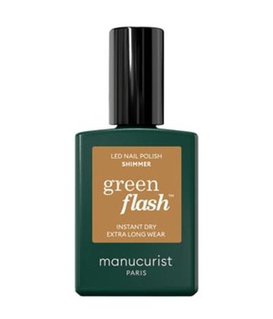 manucurist Green Flash Geelilakka 15 ml Shimmer