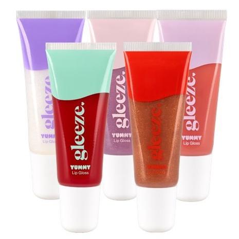 Gleeze Yummy Lip Gloss Full Lineup