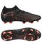 PUMA Future 9 Ultimate FG Eclipse - Musta/Hehkuva punainen/Strong Gray – kuva 1