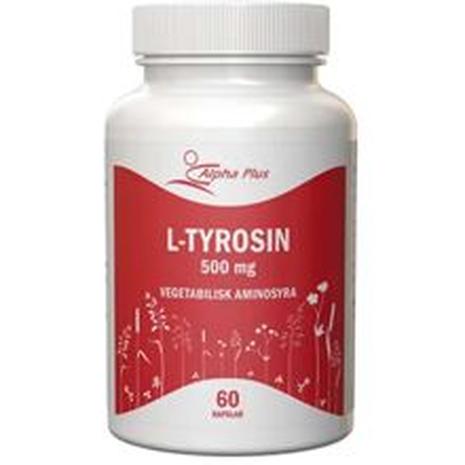 Alpha Plus L-tyrosin 60 kapselia – kuva 1/1