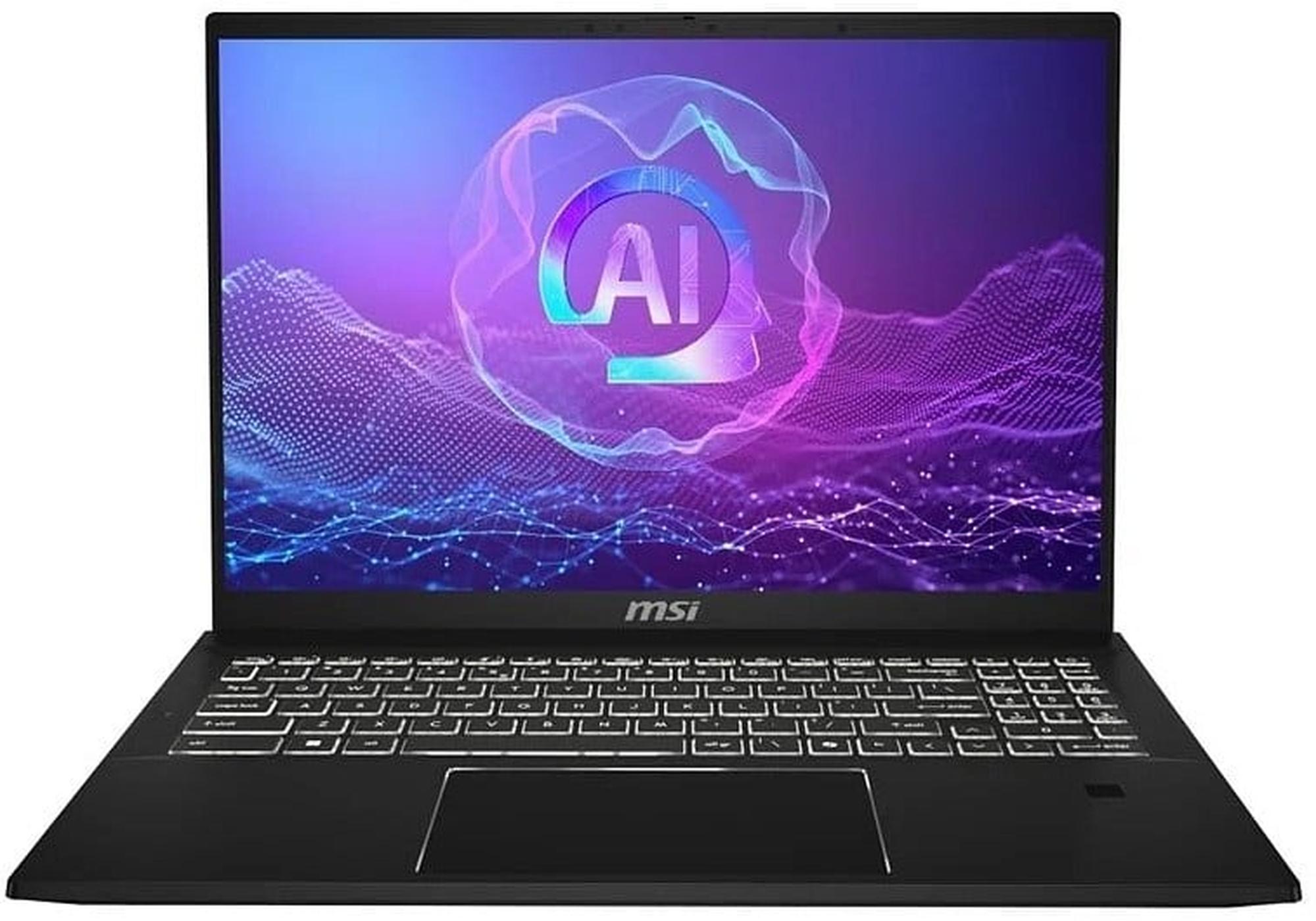 MSI 16" Summit A16 AI+ A3HMTG-001NEU, kannettava tietokone, Ink Black + Lokakuun MSI kannettavien tarjoukset! + Norton 360 for Gamers kaupan päälle