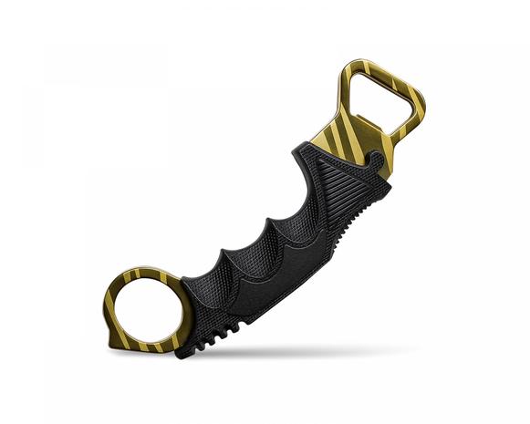 X-Gamer X-Zero Karambit Bottle Opener - Tiger Tooth – kuva 1/1