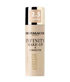 Dermacol Infinity Make-up & Corrector Voidemainen meikkivoide 20 g 2.5 Vanilla