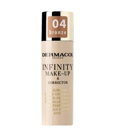 Dermacol Infinity Make-up & Corrector Voidemainen meikkivoide 20 g 04 Bronze