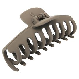 By Lyko Rubberized Rounded Hair Clip Beige