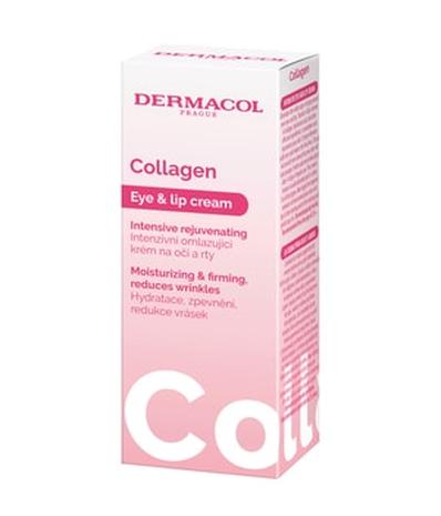 Dermacol Collagen Intensive Rejuvenating Eye & Lip Cream Silmänympärysvoide 15 ml