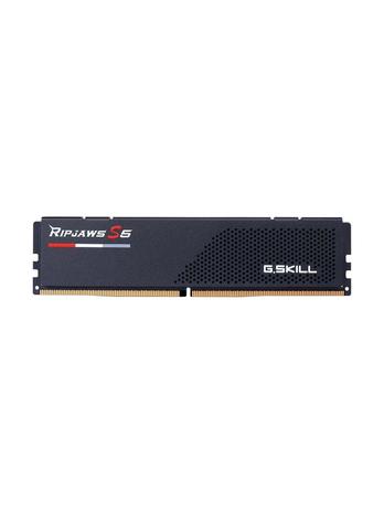G.Skill Ripjaws S5 DDR5-6000 - 16GB - CL36 - Single Channel (1 pcs) - AMD EXPO & Intel XMP - Musta