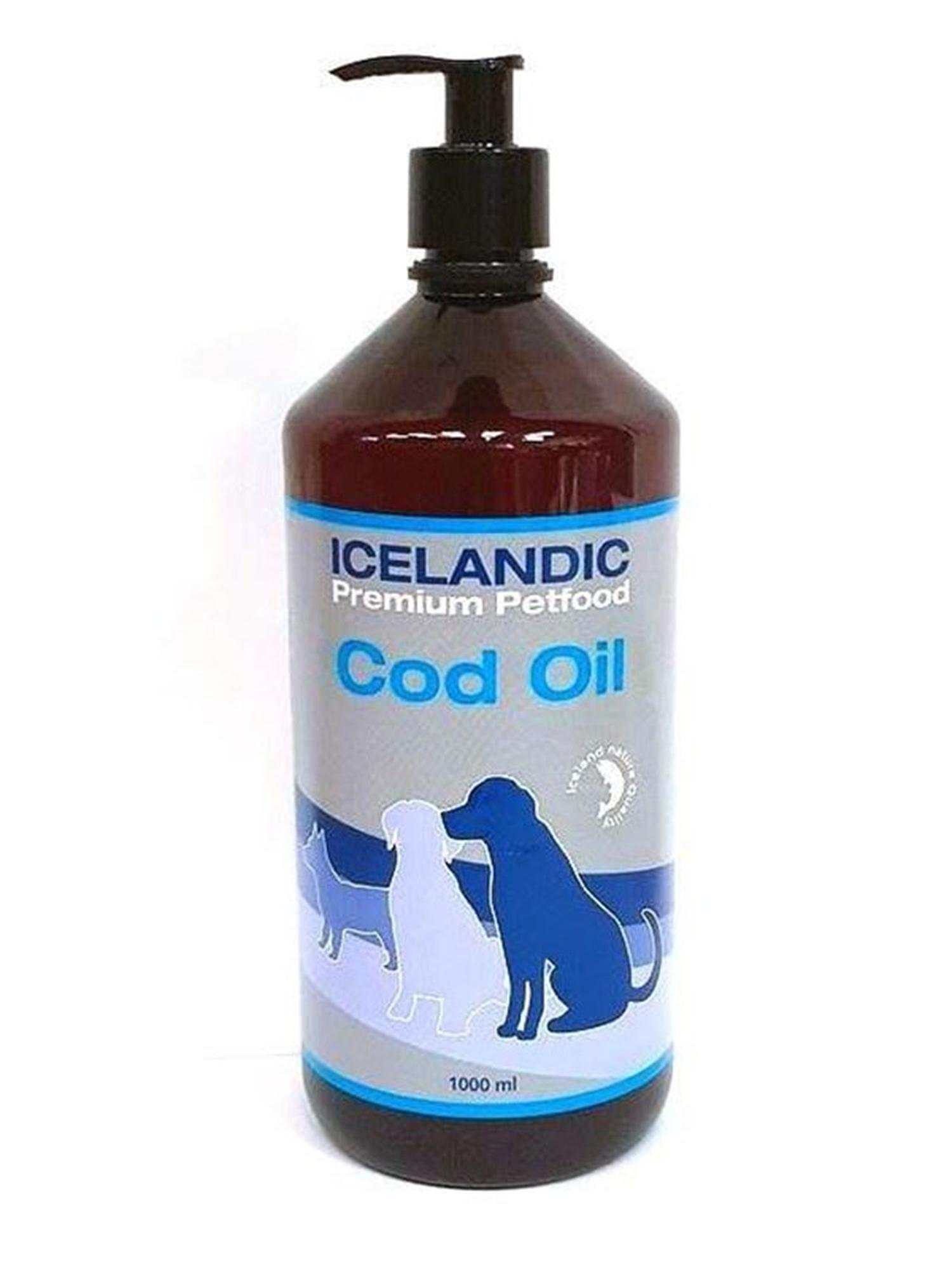 Icelandpet icelandpet turskanmaksaöljy 1.000 ml