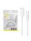 Baseus Cable USB do USB-C Superior 100W 1.5m (white) – kuva 1