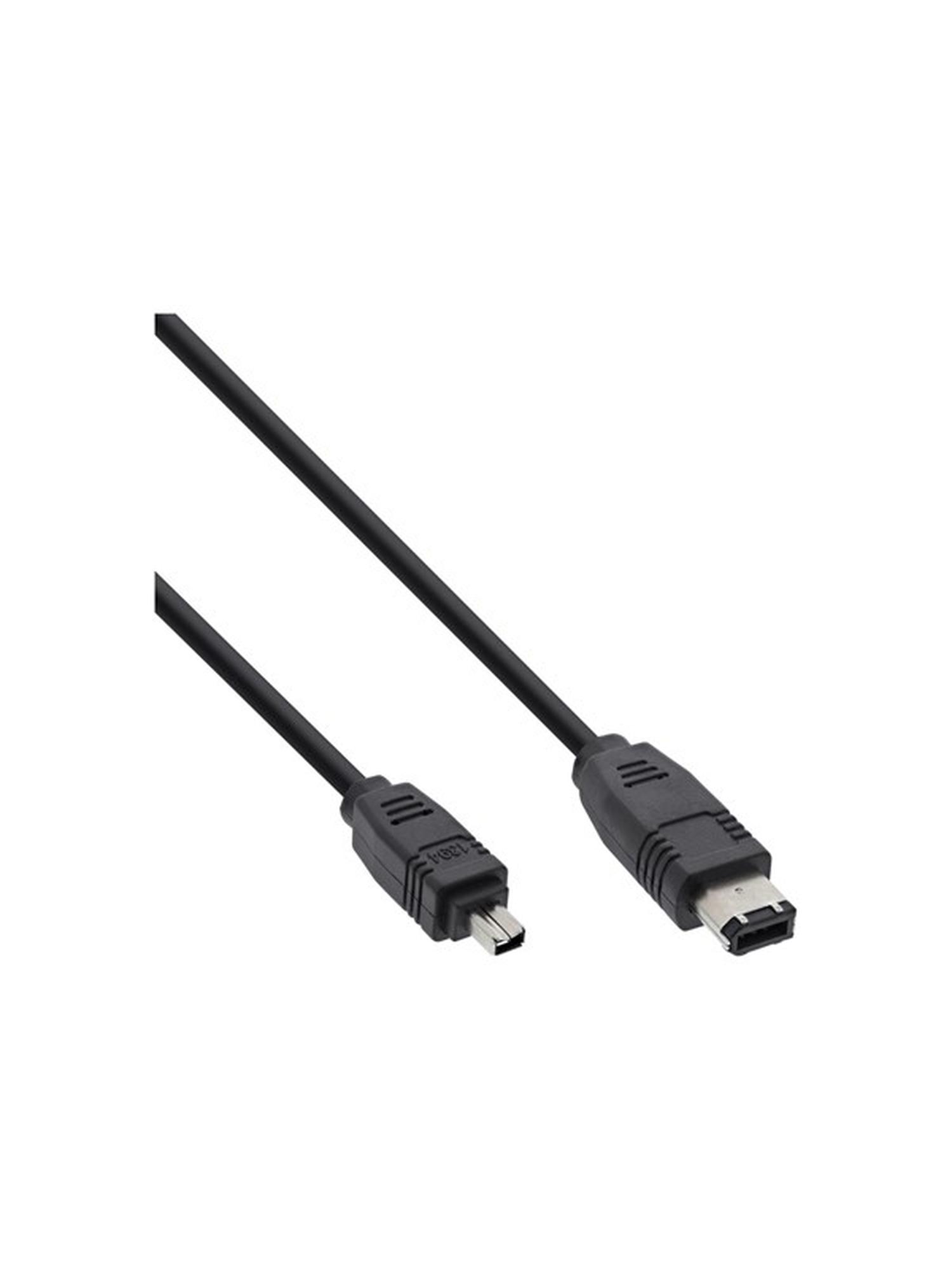 InLine - IEEE 1394 cable - 6 PIN FireWire to 4 PIN FireWire - 1.8 m
