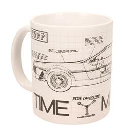 Muki: Back To The Future - Time Machine (300ml) KOTIIN
