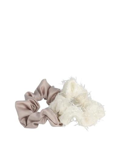 Solida Scrunchie beige, 2 kpl Hiuslenkki 2 kpl – kuva 2/4