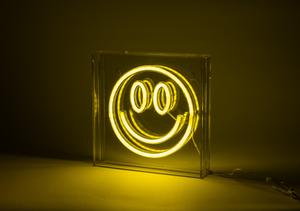 Fuj:tech Neon Smiley neon valaisin