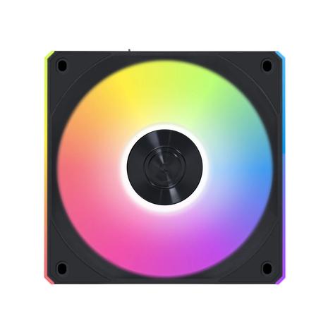 LIAN LI UNI FAN CL Wireless Reverse Blade PWM ARGB -tuuletin, nestelaakeri, 120 mm, musta – kuva 1/1